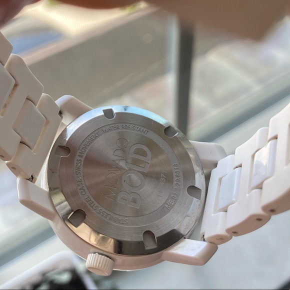 Movado Bold white ceramic bracelet watch main image 5